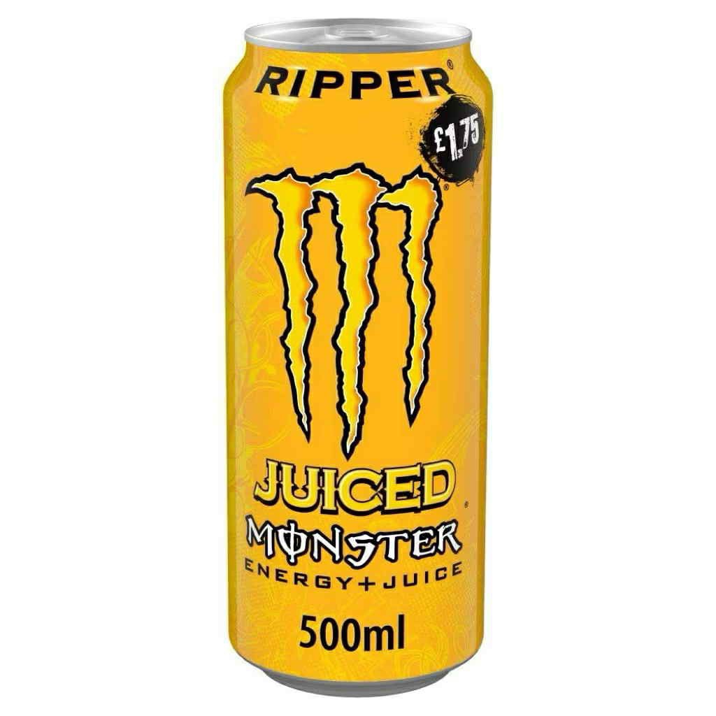 Monster Energy Drink Ripper Flavour 500ml.