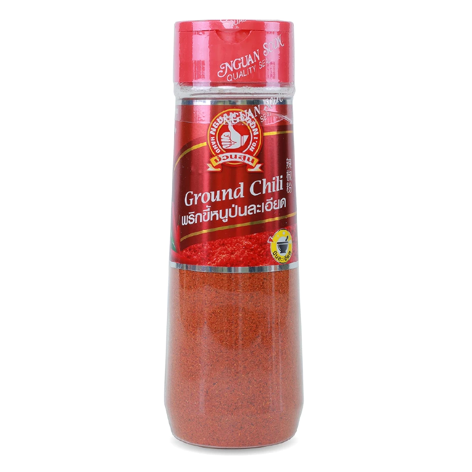 ง่วนสูน พริกขี้หนูป่นละเอียด เผ็ดมาก 100 g ขวดพลาสติก Ground Chili