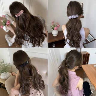 พร้อมส่ง!🇹🇭 ราคา/ชิ้น กิ๊บผ้าซาตินจีบหรูหรา รุ่น Satin Pleated Hair Clip โทนสีหวานสุภาพ หนีบแน่น เนื้องานเกาหลี คุณภาพดี
