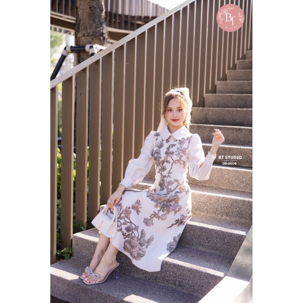 (｡’▽’｡)♡♥ DRESS แบรนด์ดัง ทรงสวย น่ารักมากค่ะ (｡’▽’｡)♡♥oo7_shop