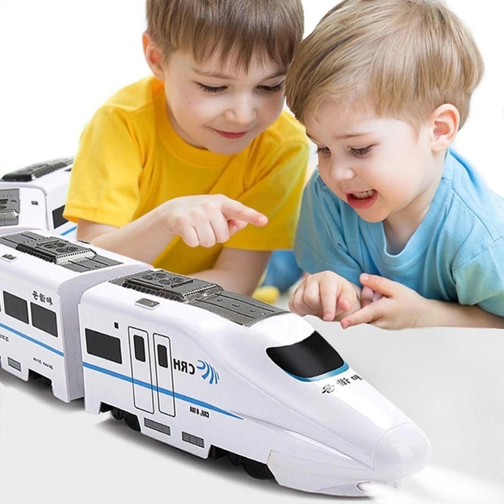 ของเล่นเด็ก รถไฟใต้ดิน รางโลหะ ความเร็วสูง เชื่อมต่อแม่เหล็ก อัลลอยด์ ของเล่นสําหรับเด็ก