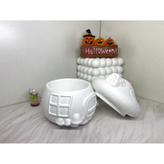 กะถางกะปุกแจกันปูนปลาสเตอร์ระบายสี