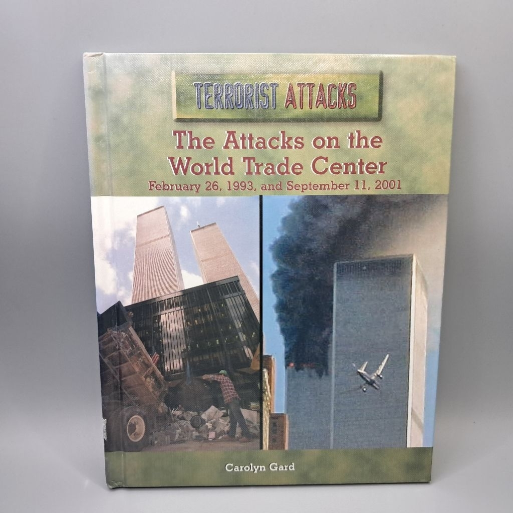 #B #มือสอง : The Attacks on the World Trade Center(Terrorist Attacks) by Carolyn Gard.(หนังสือความรู