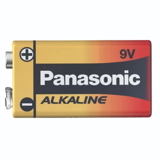 Panasonic Alkaline 9V Shrink pack x1 ชิ้น ถ่านอัลคาไลน์ ชนิด 9V รุ่น 6LR61T/1SL