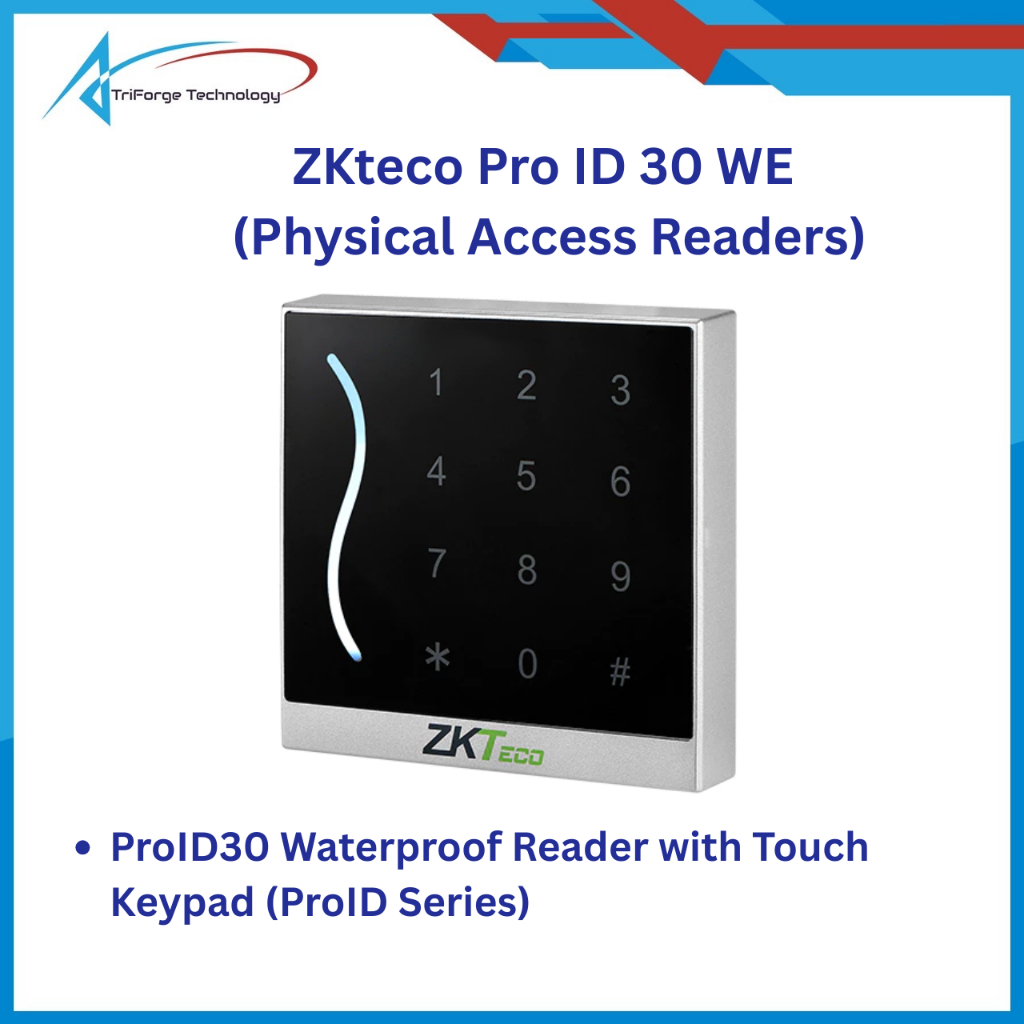 ZKteco Pro ID 30 WE (Physical Access Readers)