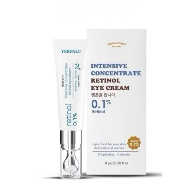 วิตามินใต้ตา เยอร์พอล เรตินอล อาย ครีม Yerpall Intensive Concentrate Retinol Eye Cream
