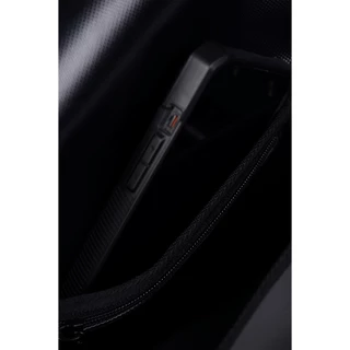 Mc JEANS Online Exclusive กระเป๋าสะพายอเนกประสงค์ สีดำ M02Z113 กระเป๋าผ้าใบ ลายพิมพ์ MC กระเป๋ากันน้ำ
