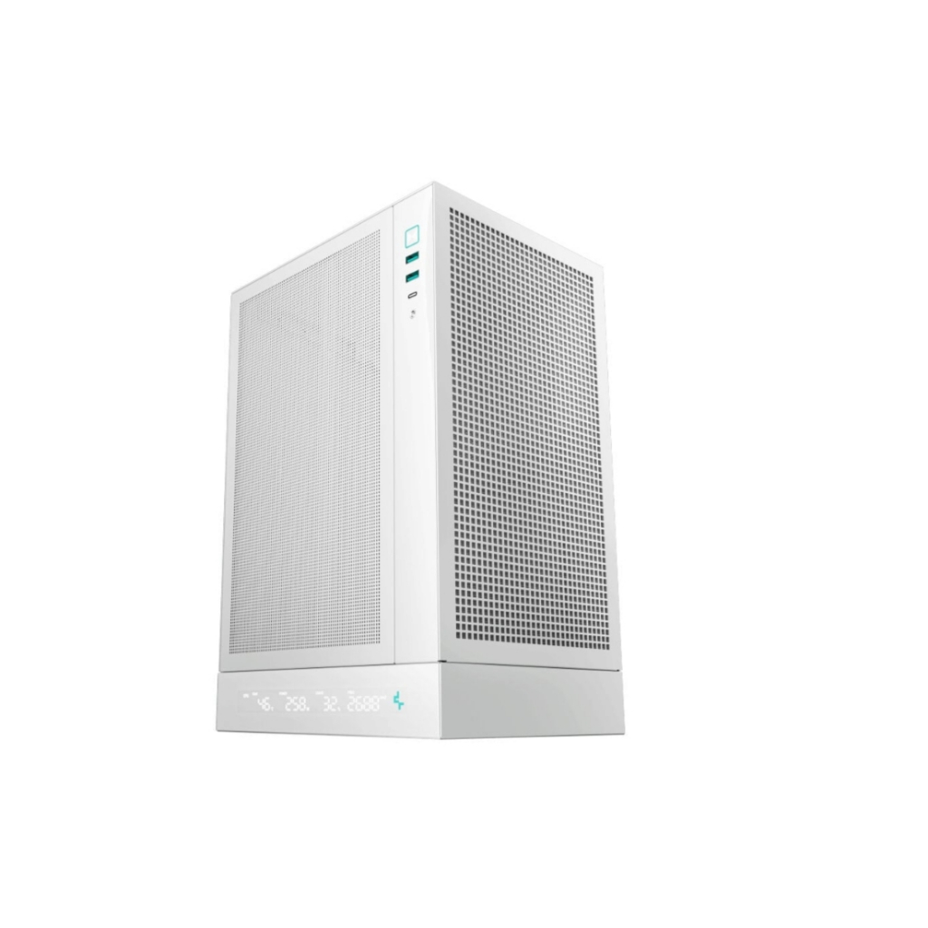 MINI-ITX CASE (NP) DEEPCOOL CH170 DIGITAL WHITE
