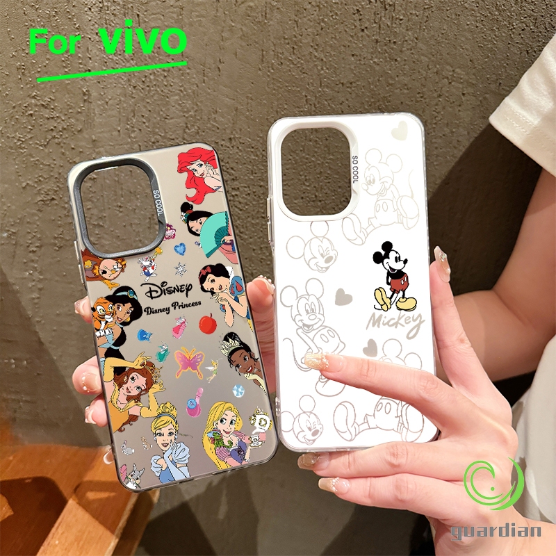 เคส VIVO มิกกี้เมาส์ Y91 Y11 Y21 Y16 Y27s Y20 Y35 Y27 Y31 Y12 Y02 Y22 Y36 Y22s Y12i Y17 Y12s Y17s Y15 Y21s ป้องกันการตก
