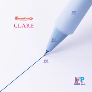 ปากกาควอนตั้ม Quantum Clare แคลร์ หมึกเจล ขนาด 0.38 มม. บรรจุ 12 ด้าม/กล่อง