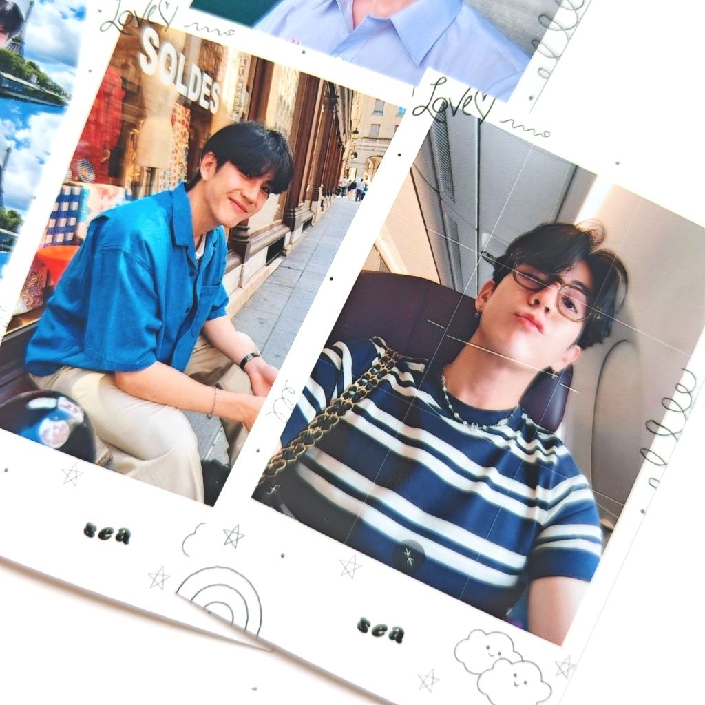 จิมมี่ซี - รูป 2x3 นิ้ว 4 ใบ ลาย love jimmysea photo