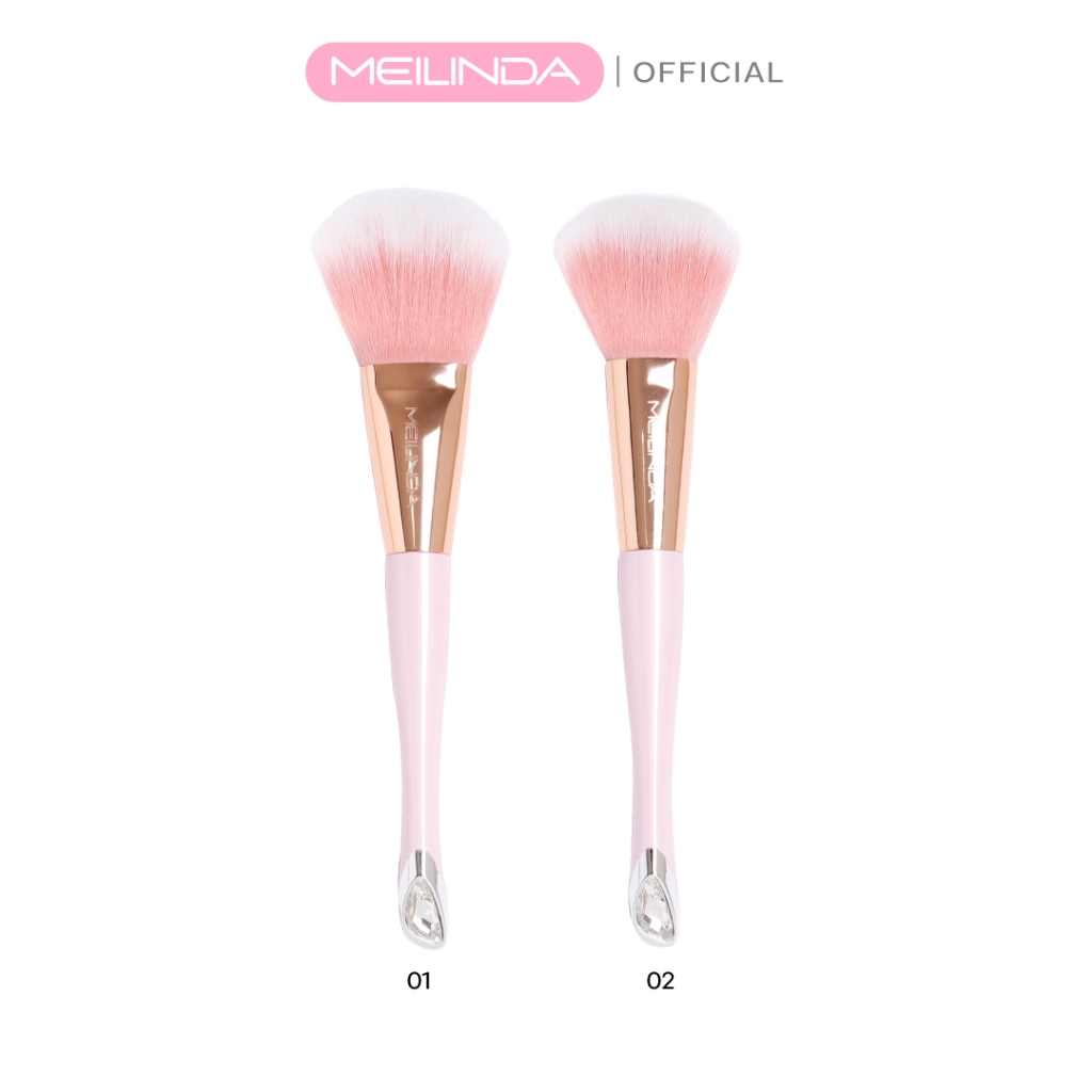 Meilinda Sparkling Pink Brush no.01,02