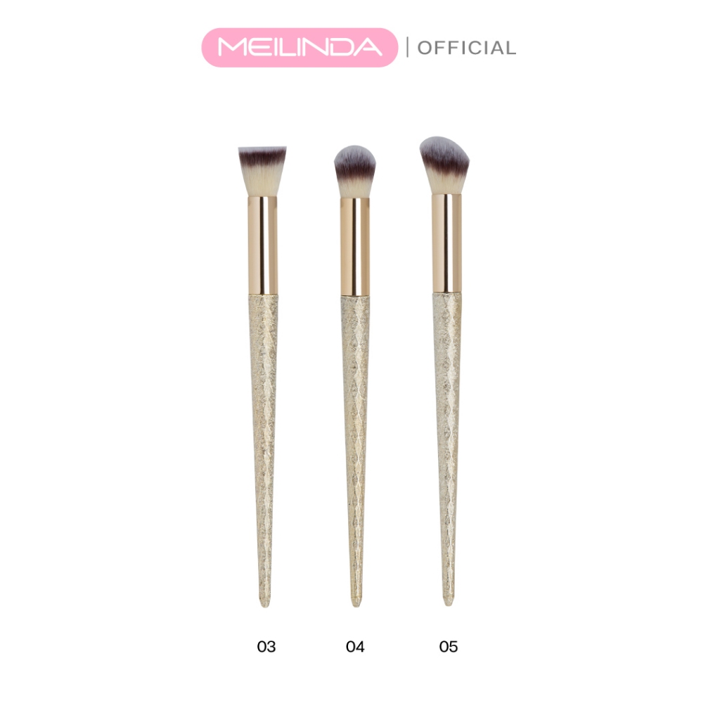 Meilinda Glitter Glow Brush no.03 04 05