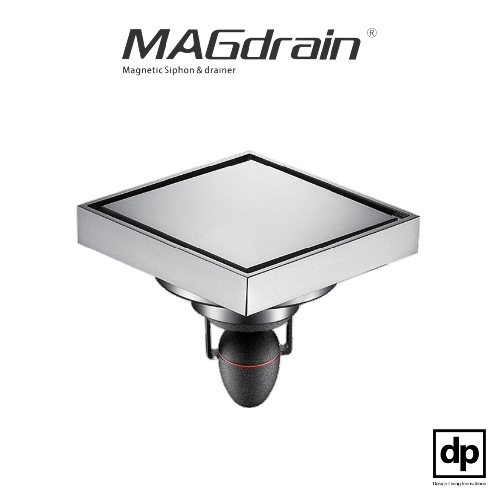 MAGDrain - ตะแกรงป้องกันกลิ่นและแมลง 100% รุ่น SEA002Q50-B