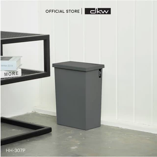 DKW by BanBaan ถังขยะเหลี่ยมหน้าแคบฝาสวิง รุ่น Slim (8L / 20L) ถังขยะอึด สวย ทน HH-307P,308P