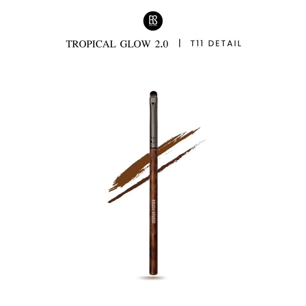 BRUSH STUDIO Tropical Glow : T11 Detail แปรงเก็บรายละเอียด