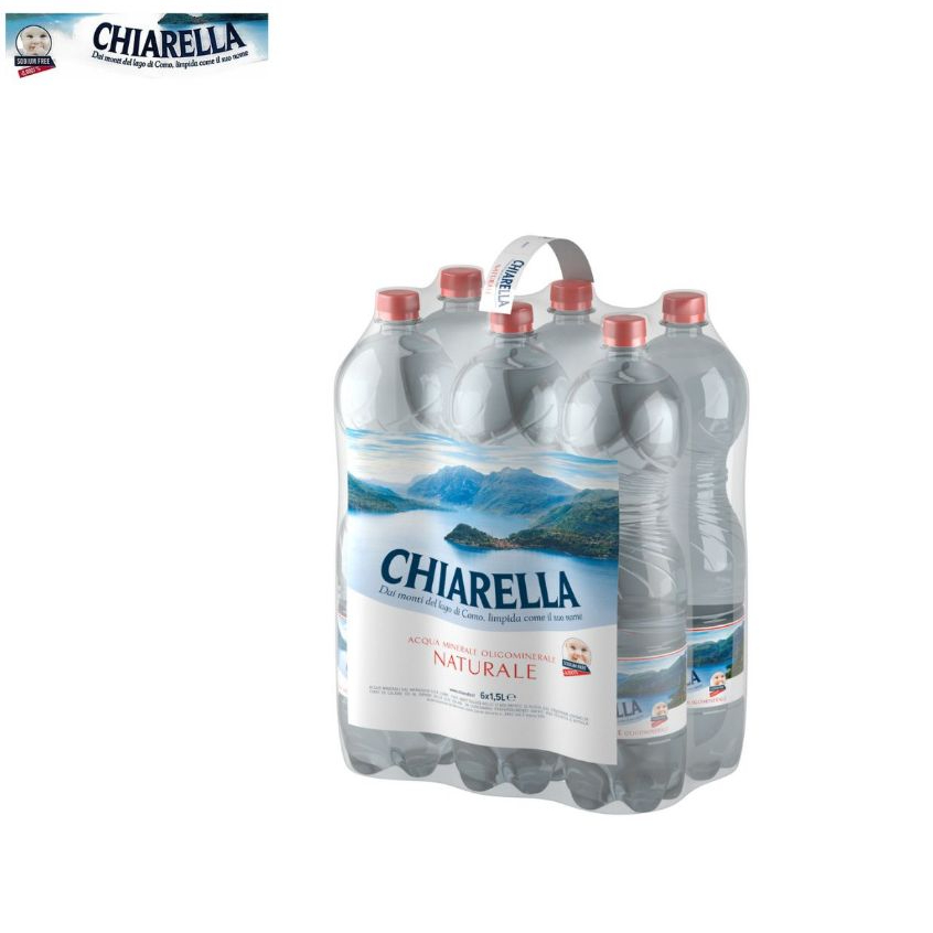 น้ำแร่ 1.5 ลิตร x6 ขวด PET – Chiarella Lake Como – พรีเมียมอิตาลี – เหมาะสำหรับทารก