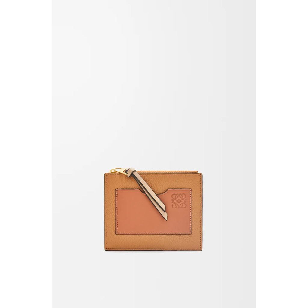 (NEW) Loewe Cardholder Calfskin in Toffee กระเป๋าใส่บัตร กระเป๋าสตางค์