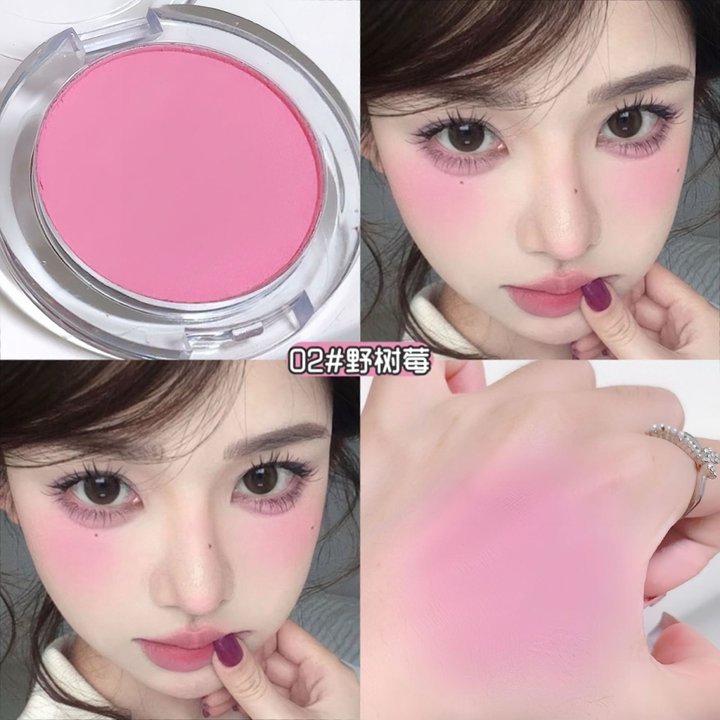 NO.3040 บรัชออนทาแก้ม Lameila บลัชออนเนื้อแมตต์ ส้มพีช บลัชออน เนื้อฝุ่นโทนส้มส้มพีช โทนสีพีช ส้มอิฐ เนื้อดีสีสวยบลัชออน - รูปที่ 6