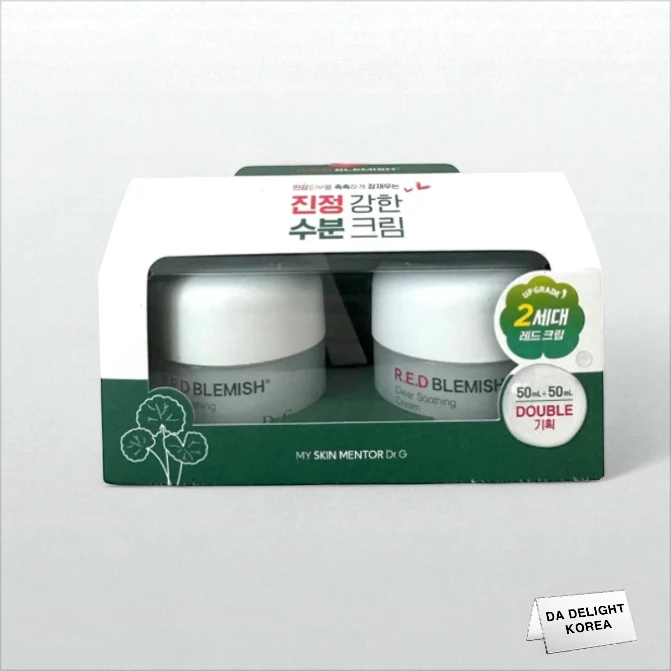 Dr.G RED Blemish Clear Soothing Cream 70+70ml Inside Out 2 Edition with Cup / 50+50ml / Toner 300+300ml