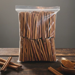 มีส่งด่วน อบเชยแท่งCinnamonStickAAA+ 6 นิ้ว 1,000 กรัม / 500 กรัม