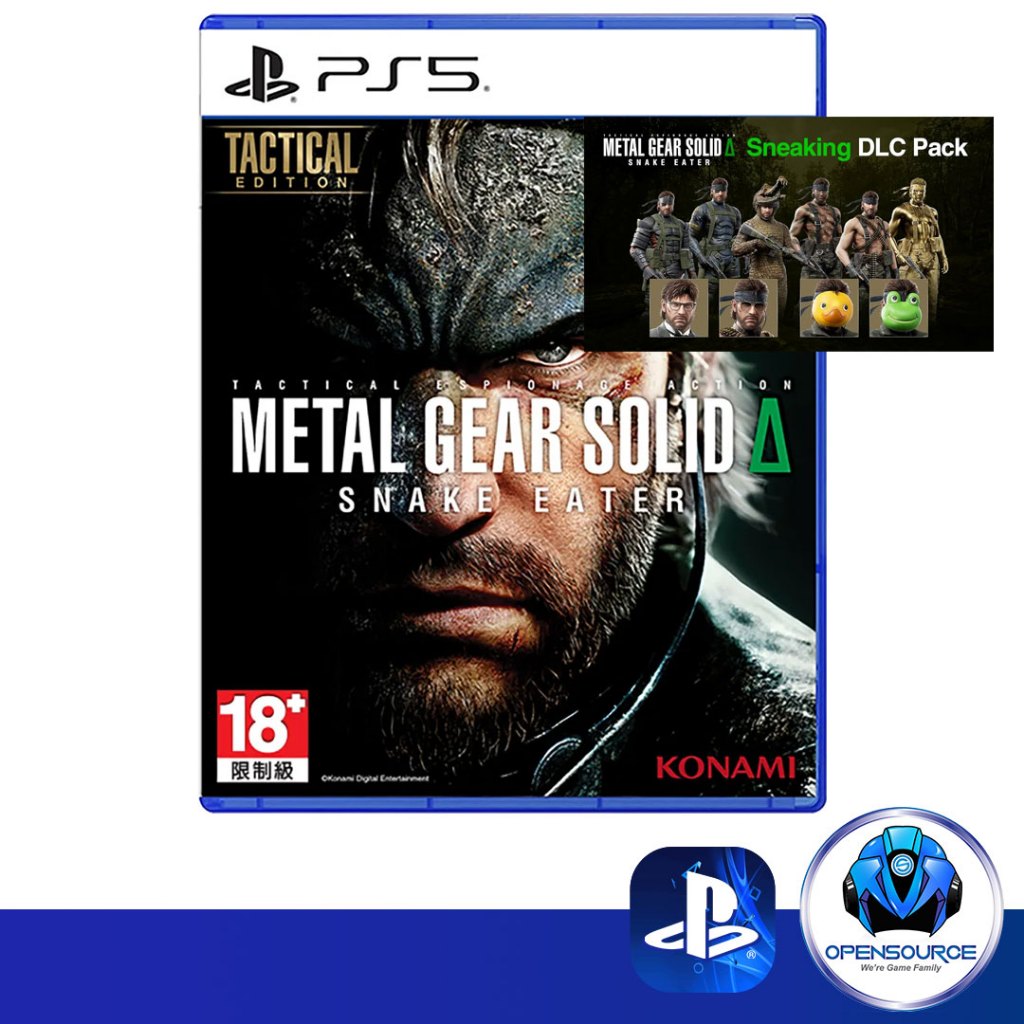 [พร้อมส่ง มีหน้าร้าน สต๊อกไทย]Playstation: Metal Gear Solid Delta: Snake Eater Tactical Deluxe Editi