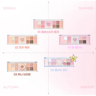 PERIPERA ALL TAKE MOOD LIKE PALETTE : เพอริเพอร่า อายแชโดว์พาเลท