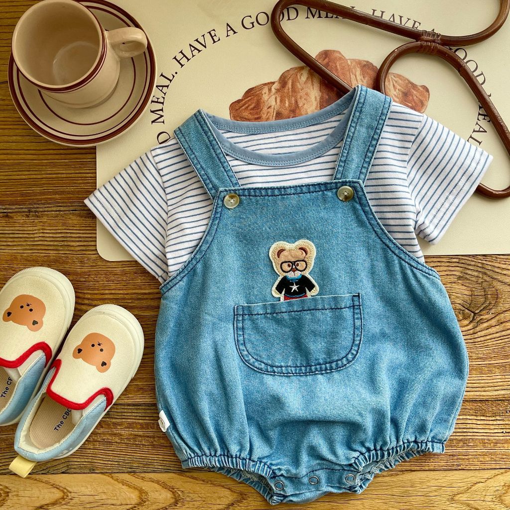 summerbaby ชุดรอมเปอร์ บอดี้สูทเด็ก สำหรับเด็กทารกถึง2ขวบ รูปที่ 5