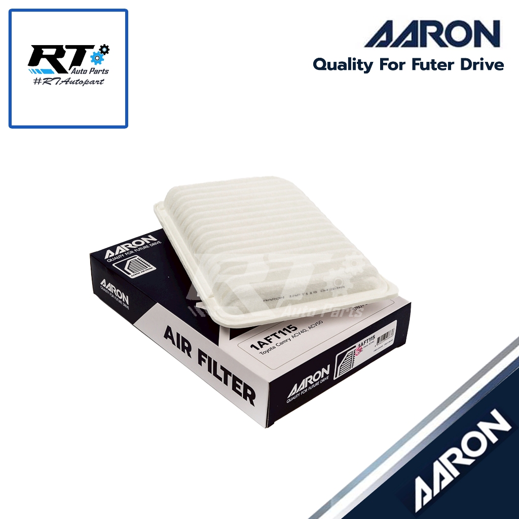 AARON กรองอากาศ Toyota Camry ACV40 ACV41 ปี06-12 ACV50 ACV51 ปี12-15 เครื่อง 2AZ 1AZ-FE | 17801-0H030 | 1AFT115