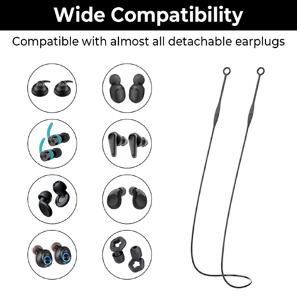 Redsimba Magnetic Earplug Lanyard/Link สายคล้องที่อุดหู - รูปที่ 3