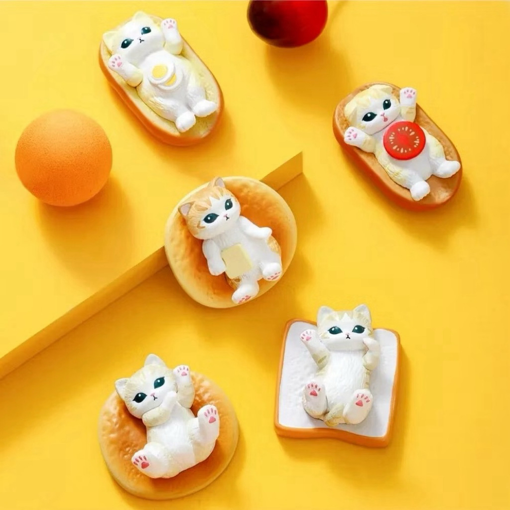 [ 1 ซอง 4 ตัว ] 🐱💘 :  Mofusan Cat Cafe Series