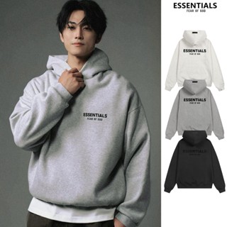 เสื้อฮู้ด Fear Of God Essentials Hoodie แท้100% สําหรับผู้ชา…