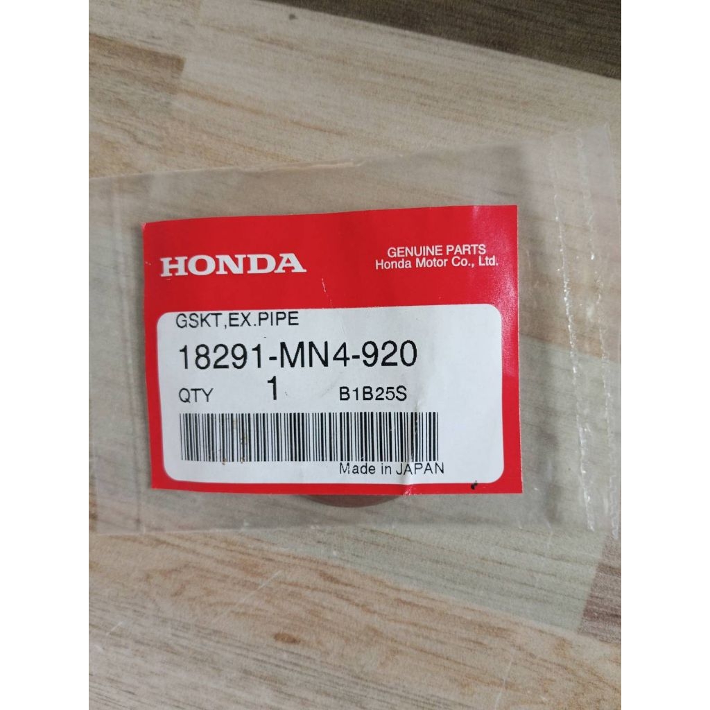 ปะเก็นปากท่อไอเสีย ประเก็นคอท่อ HONDA Forza ADV350 ปี2020-23 แท้เบิกศูนย์ 18291-MN4-920