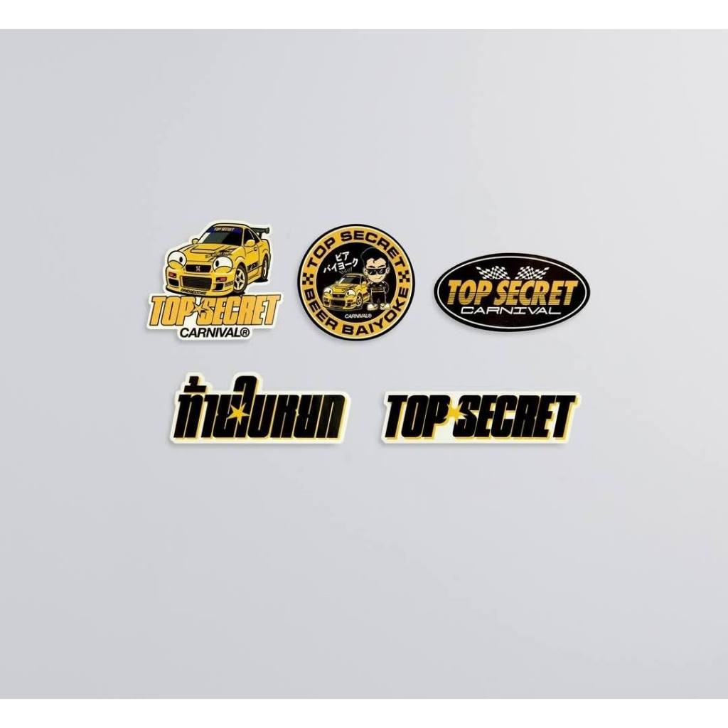 [ ของแท้ ] สติ๊กเกอร์ CARNIVAL x TOP SECRET Capsule Collection BEER BAIYOKE EDITION STICKER PACK ของ