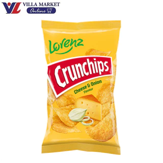 Lorenz Crunchips Cheese & Onion 100g มันฝรั่งทอด ชีส