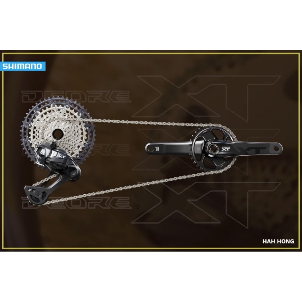🆕️ใหม่ล่าสุด 📢 ชุดเกียร์ Shimano XT Di2 M8200 1x12 สปีด🆕️