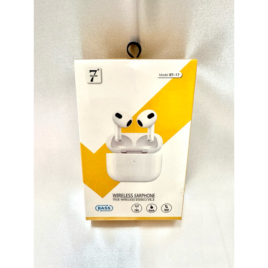 หูฟังบลูทูธไร้สาย wireless earphone 7 degrees model BT-17