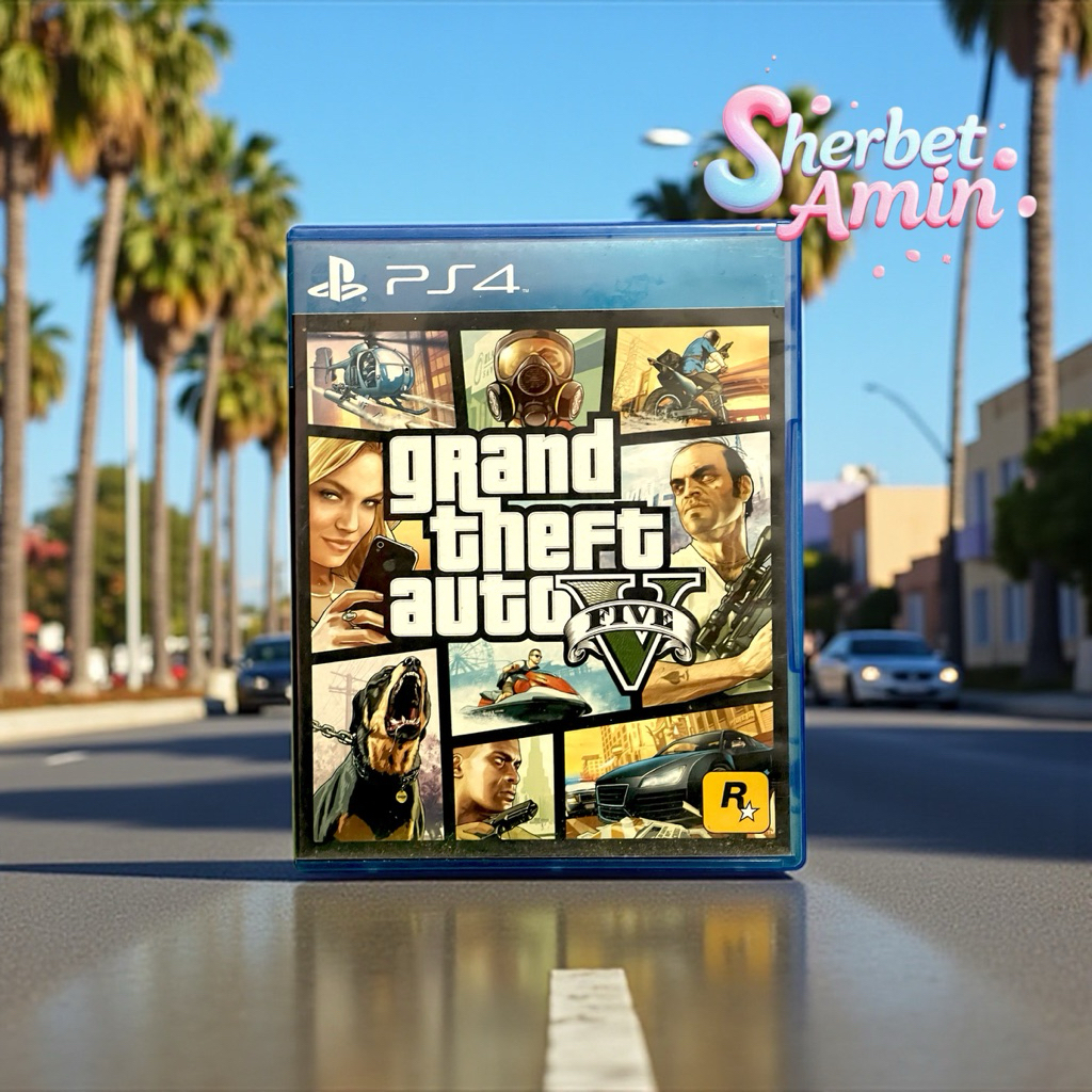 แผ่นเกม Ps4 / Grand Theft Auto V (GTA V)