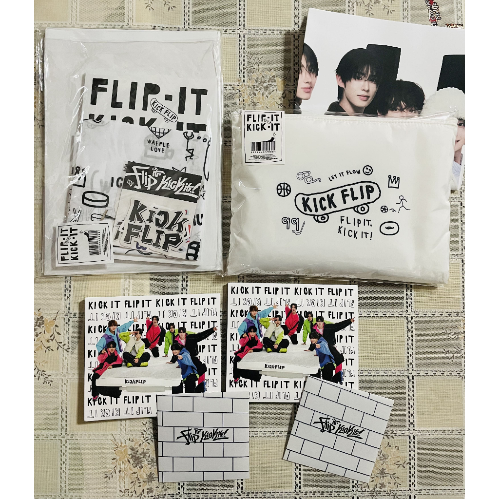 (พร้อมส่ง) อัลบั้ม KICK FLIP Flip it Kick it