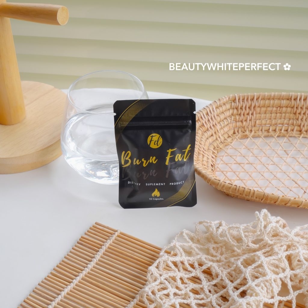 12แถม1 (ตะกร้า8) 🍯 Fd Burn Fat & Dt Detox Plus เอฟดีซองดำ คุมหิว ดื้อยา ลดยาก