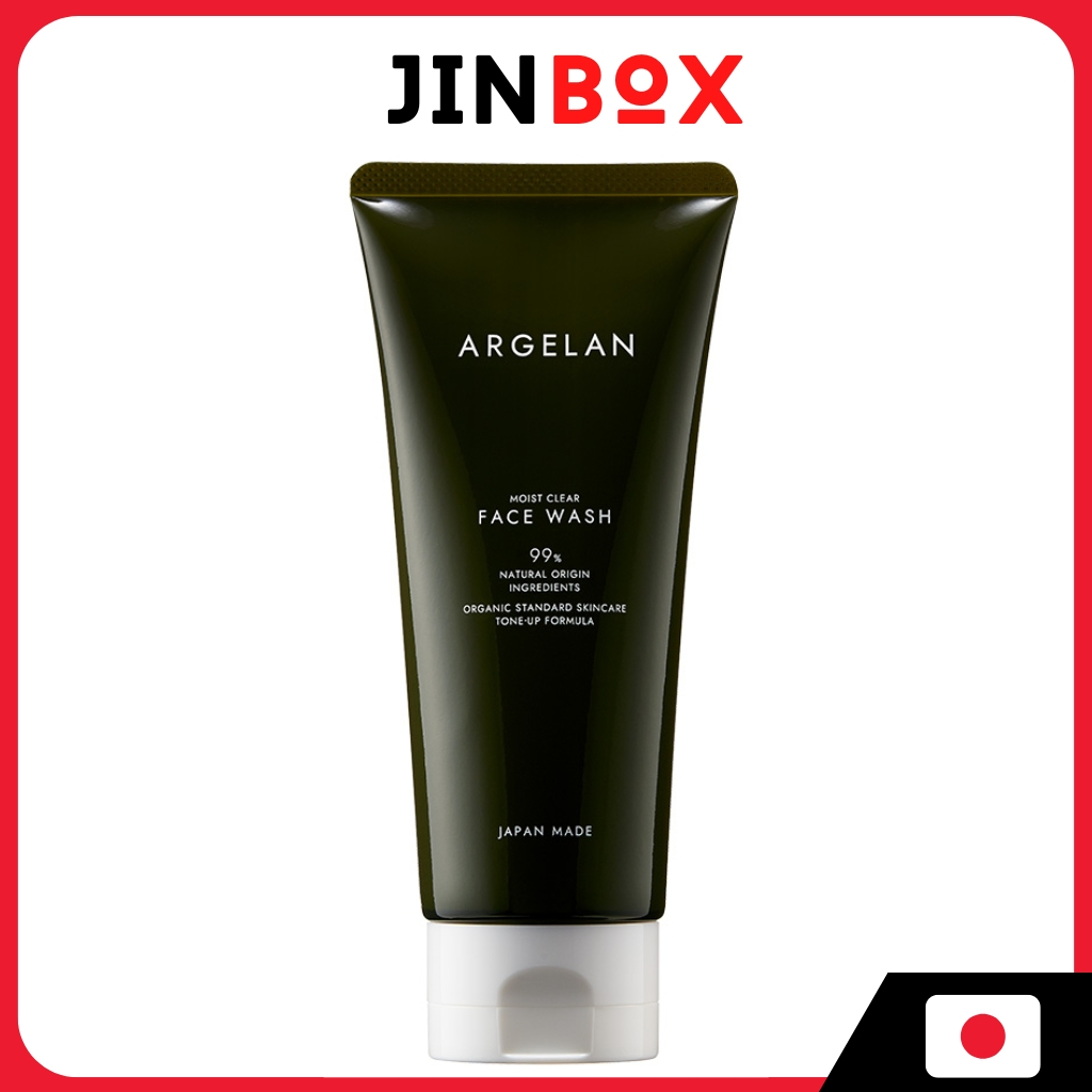ARGELAN Moist Clear Face Wash 130g (99% Natural Origin Ingredients) (ส่วนผสมจากธรรมชาติ 99%)