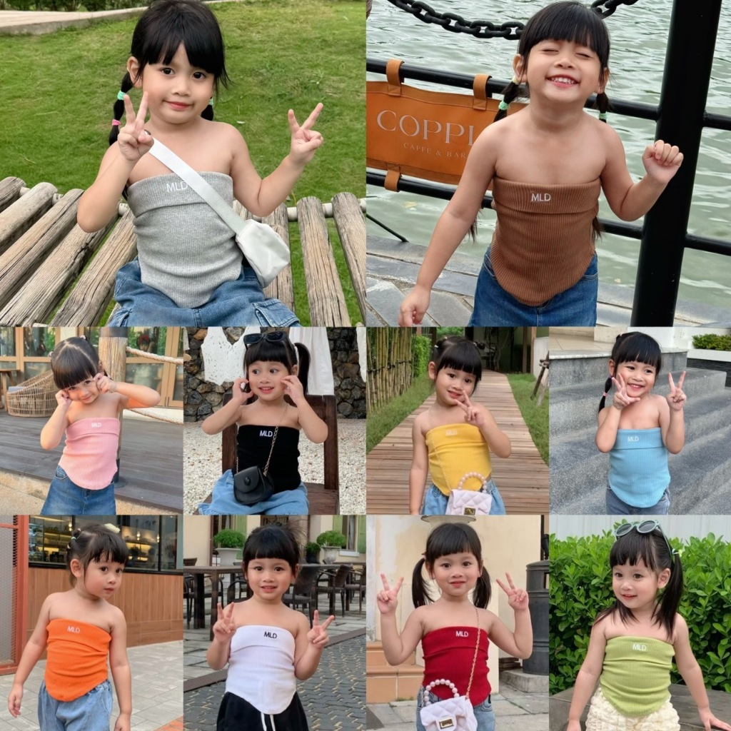 (Kids) Soda Top เกาะอกเด็กสุดคิ้วท์ (3025)