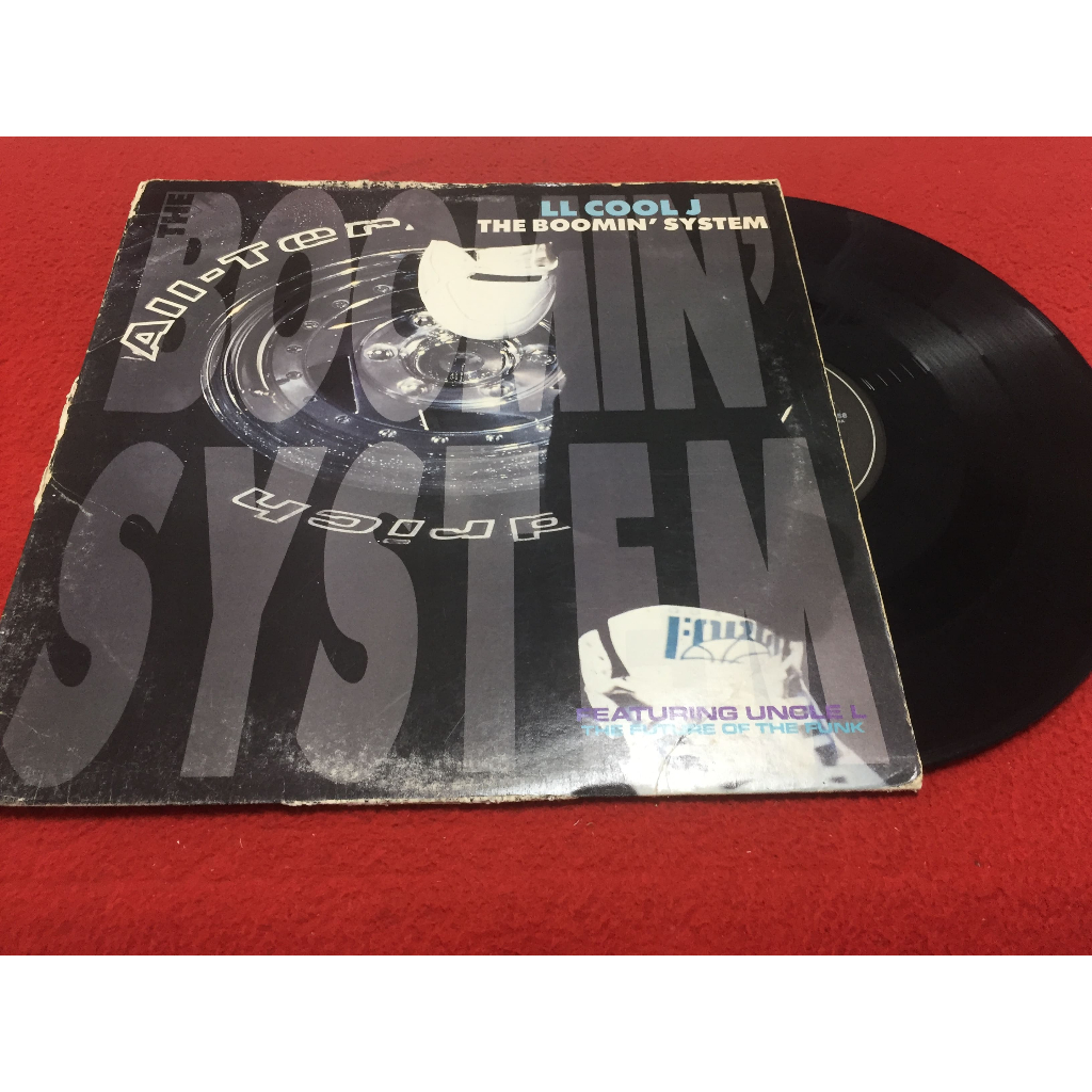The Boomin' System -  LL Cool J ขนาด 12 นิ้ว LP B255
