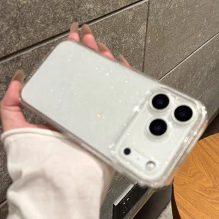 เคสใส กากเพชร สำหรับ iPhone 17 Air 17Pro 17Promax 17Air 13 16 pro max 11 12 14 15 promax เคสโทรศัพท์ กันกระแทก