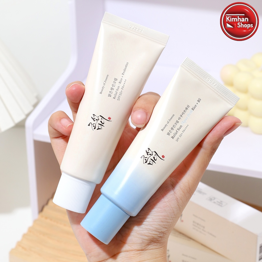 (2 สูตร!!) Beauty of Joseon Relief Sun Aqua-fresh Rice+B5 / Beauty of Joseon Relief Sun Rice + Probi
