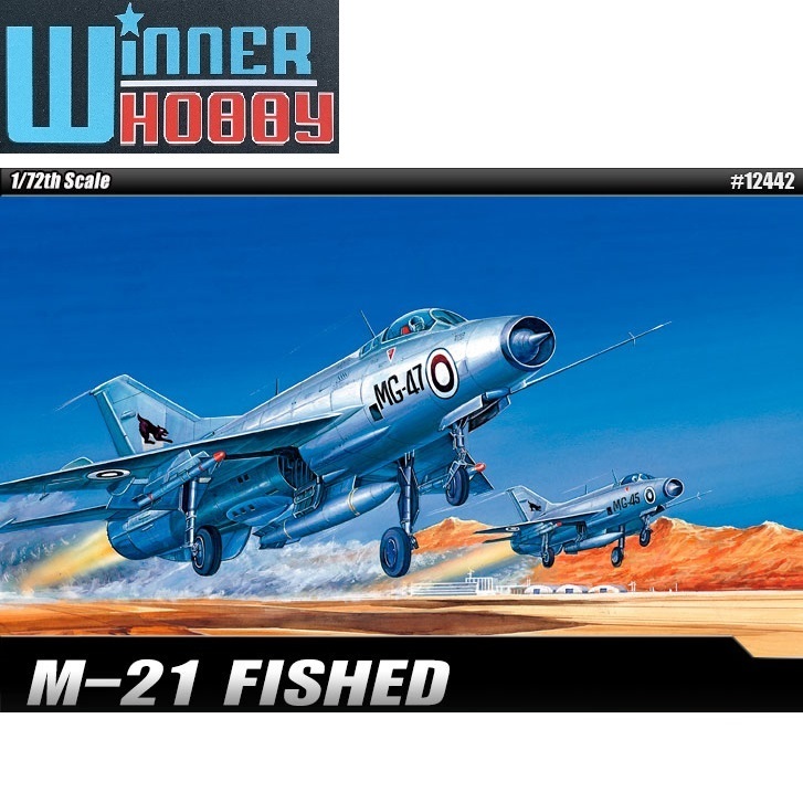 Academy 12442 MIG-21 Fishbed scale 1/72