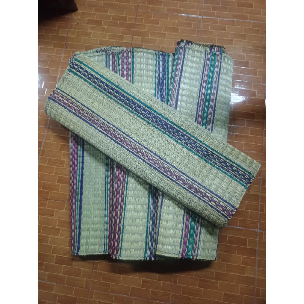 เสื่อผือ ทอมือ เสื่อ สาด ขนาด100*200 cm.