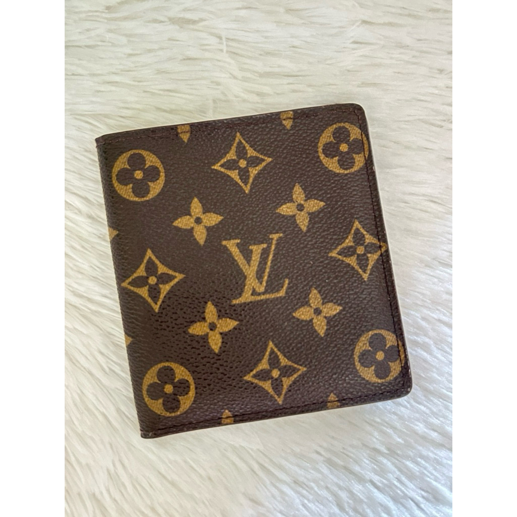 lv monogram men wallet