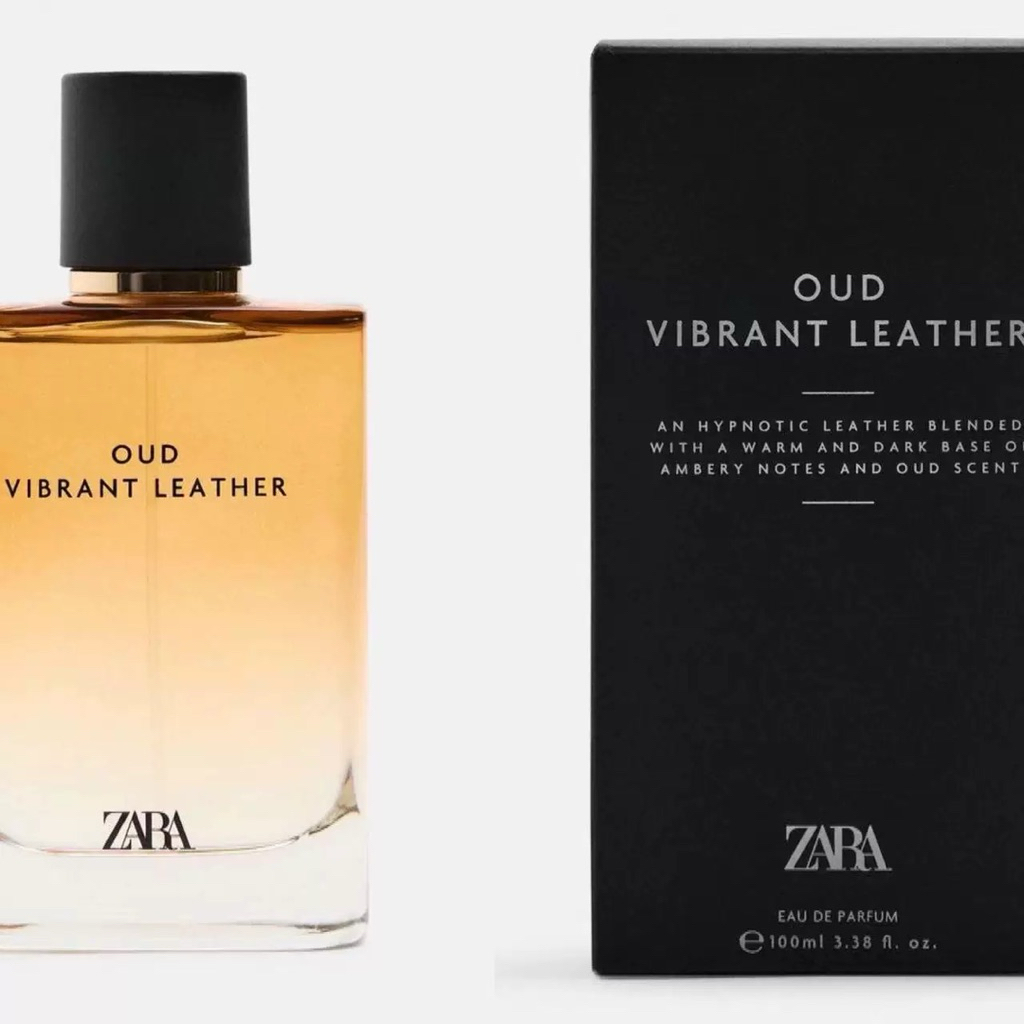 พร้อมส่ง - zara oud vibrant leather edp มีหลายขนาด