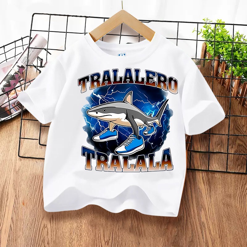 H1173เสื้อเด็กแขนสั้งผ้านุ่มใสสบายฯ ลายสวยแฟชั่งได้ทั้งเด็กชายและเด็กหญิง**ปลีก-ส่ง